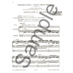 Th&eacute;odore Dubois: Douze Pi&egrave;ces Nouvelles Pour Orgue