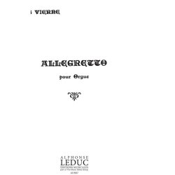 Louis Vierne: Allegretto For Organ Op.1