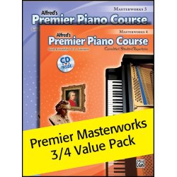 Premier Piano Course: Masterworks, Books 3-4