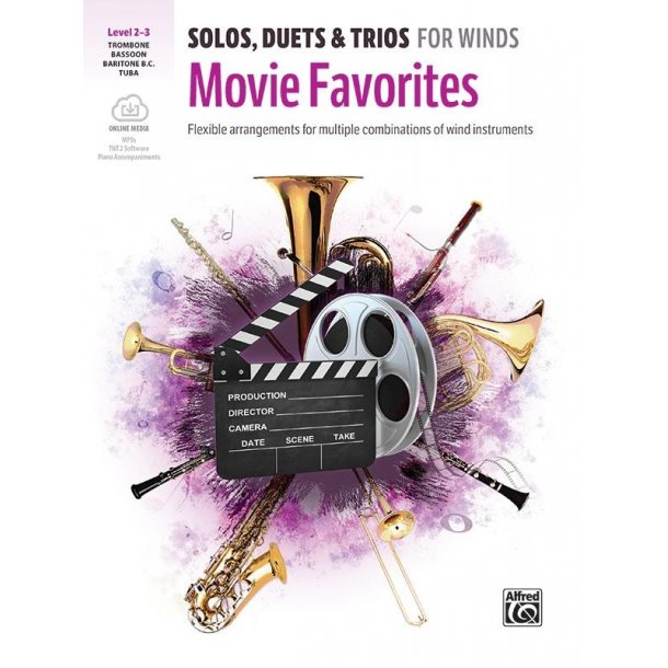 Solos, Duets & Trios for Winds: Movie Favorites : Flexible arrangements for multiple combinations of wind instruments