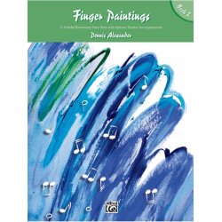 ALEXANDER DENNIS FINGER PAINTINGS BOOK 2 PIANO SOLO BK