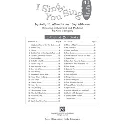 Sally K. Albrecht/Jay Althouse: I Sing, You Sing (Book/CD)
