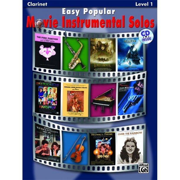 Easy Popular Movie Instrumental Solos - Clarinet