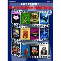 Easy Popular Movie Instrumental Solos (Trumpet)