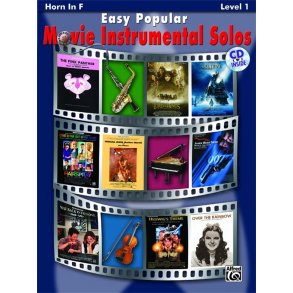 Easy Popular Movie Instrumental Solos - Horn In F