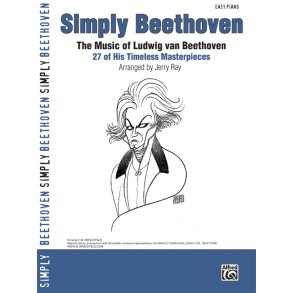 BEETHOVEN SIMPLY BEETHOVEN (RAY JERRY) EASY PIANO BOOK