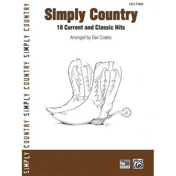 Simply Country (Coates) Easy Pf Bk