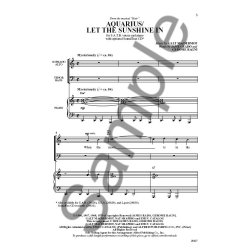 Galt MacDermot: Aquarius / Let The Sunshine In (Hair) - SATB