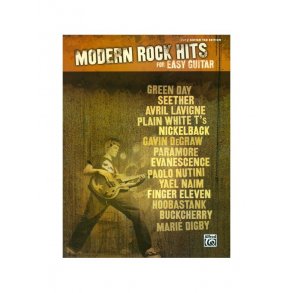 Modern Rock Hits for Easy Guitar