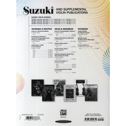Suzuki: Violin School Volume 4 - Violin Part (Revised Edition) Book/CD