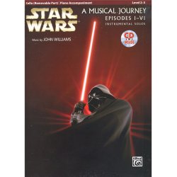Star Wars: A Musical Journey, Episodes I - VI - Cello/Acc. Piano
