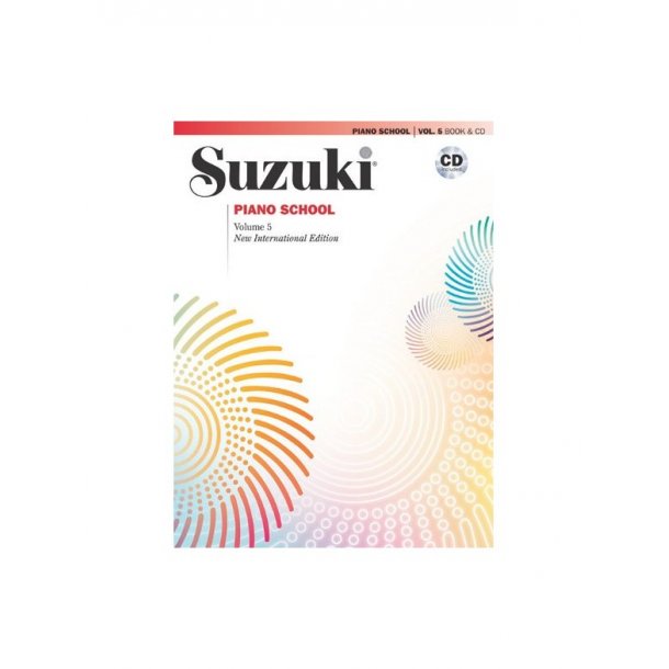 AZUMA SUZUKI PIANO SCHOOL VOLUME 5 NEW INTERNATIONAL EDITION BOOK/CD