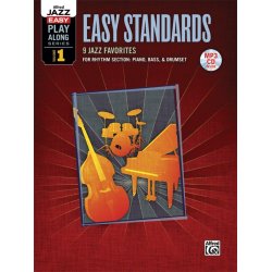 Alfred Jazz Easy Play-Along Series Volume 1: Easy Standards (Book/MP3CD)