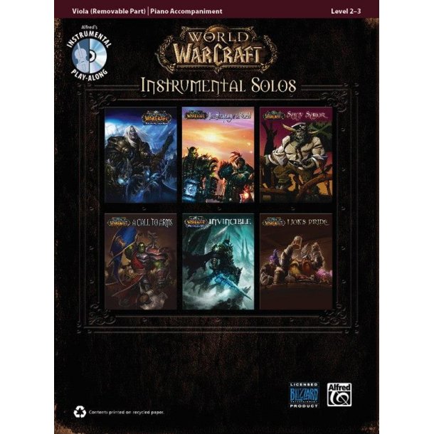 World Of Warcraft Instrumental Solos For Strings - Viola