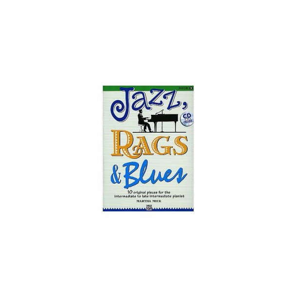 Martha Mier; Jazz, Rags & Blues, Book 3