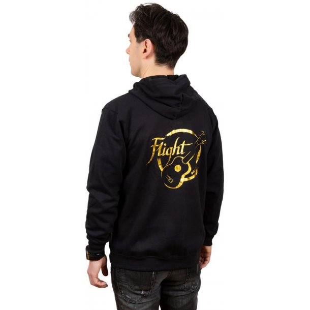 Golden Logo Hoodie - Large : Cotton