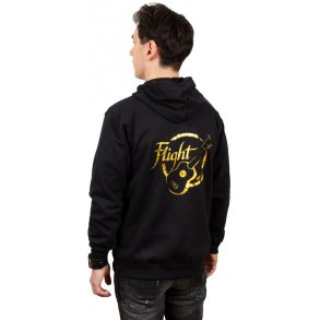 Golden Logo Hoodie - Medium : Cotton