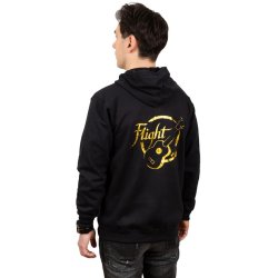 Golden Logo Hoodie - Small : Cotton