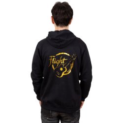 Golden Logo Hoodie - Small : Cotton