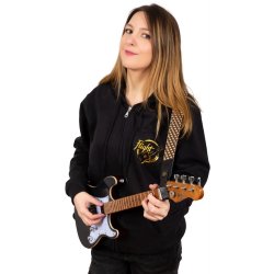 Golden Logo Hoodie - Small : Cotton