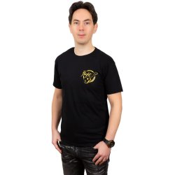 Golden Logo T-Shirt - Male (Small) : Cotton