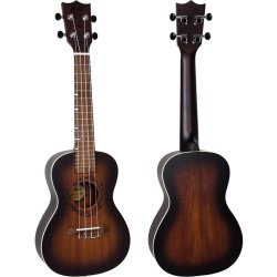 Flight: Gemstone DUC380 Concert Ukulele - Amber : Includes Gig Bag