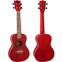 Flight: Gemstone DUC380 Concert Ukulele - Coral : Includes Gig Bag