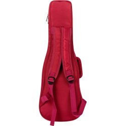 Flight: Deluxe Tenor Ukulele Gig Bag - Wine Red : 15mm Padded