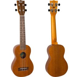 Flight: LUS-5 Heritage Con-Neck Soprano Ukulele : Includes Premium Gig Bag
