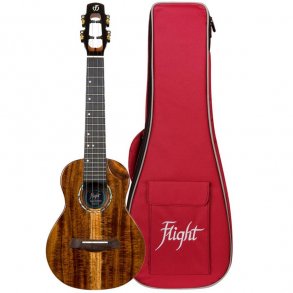 Flight: Spirit All Solid Concert Ukulele : Includes Deluxe Gig Bag