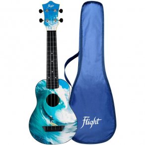 TUS25 ABS Travel Sopran Ukulele Surf : Includes gig bag