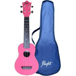 Flight: TUS35 ABS Travel Ukulele - Pink