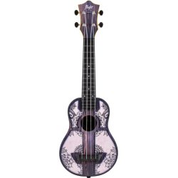 TUS40 Travel Ukulele - Mandala Wood : w/bag