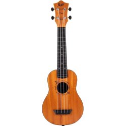 Rejse/Travel sopran Ukulele TUS53  - Mahogany : med taske fra Flight