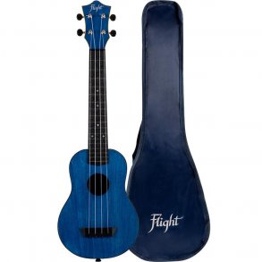 Flight: TUSL35 Long Neck Travel Ukulele -Dark Blue