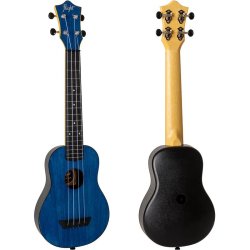 Flight: TUSL35 Long Neck Travel Ukulele -Dark Blue