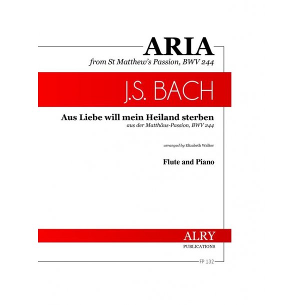 Aus Liebe will mein Heiland sterben