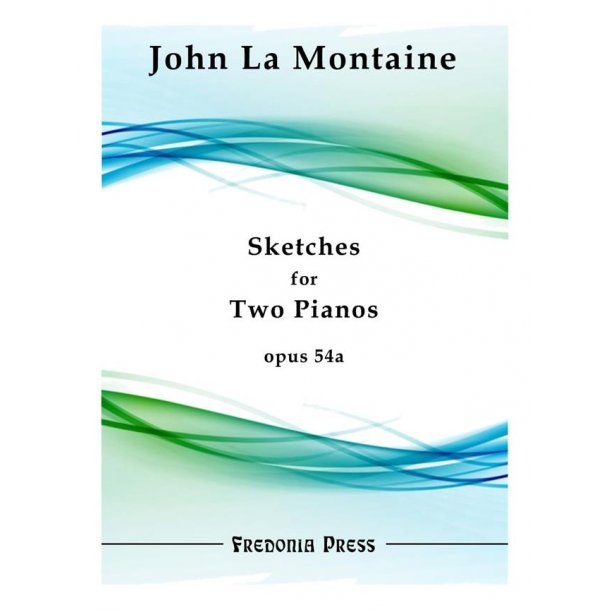 Sketches : for 2 Piano's , Op. 54a