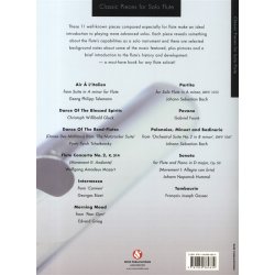 Classic Pieces For Solo Flute