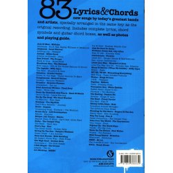 Lyrics & Chords: Over 80 Massive Anthems