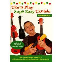 Mike Jackson: Uke'n Play Supa Easy Ukulele (Book/CD)