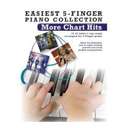 Easiest 5-Finger Piano Collection: More Chart Hits