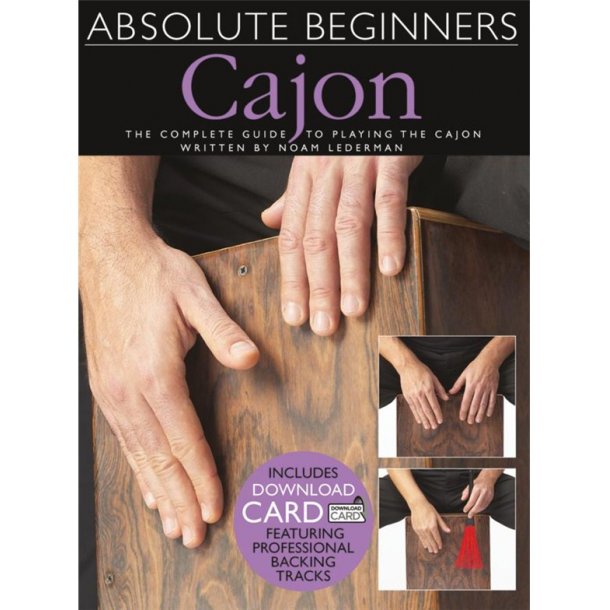 Absolute Beginners: Cajon (Book/CD)