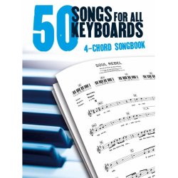50 Songs For All Keyboards In Only 4 Chords