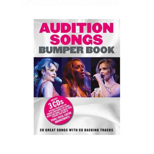 Audition Songs: Bumper Songbook (Book/3CDs)