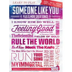 Learn To Play 'Someone Like You' Plus 15 More Great Songs (Book/Download Card)