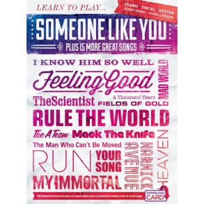 Learn To Play 'Someone Like You' Plus 15 More Great Songs (Book/Download Card)
