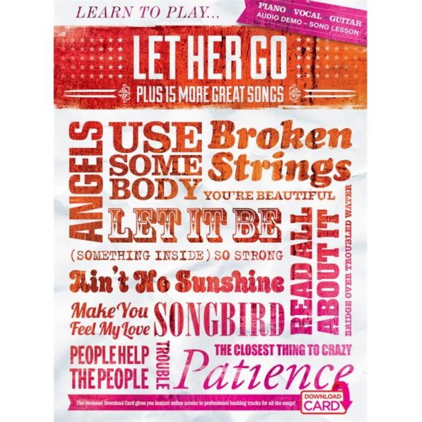 Learn To Play 'Let Her Go' Plus 15 More Great Songs (Book/Download Card)