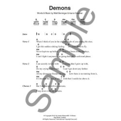 The 6 Chord Songbook Of Great Indie Rock Songs