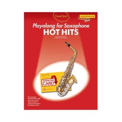 Guest Spot: Hot Hits - Alto Saxophone (Book/Download Card)
